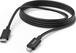 Kabel USB Hama Lightning - USB-C 3 m Czarny (002015990000) 1