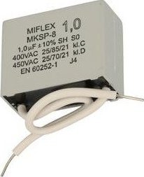 MIFLEX Kondensator silnikowy MIFLEX 1uF 400V POLSKI 1