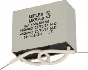 MIFLEX Kondensator silnikowy MIFLEX 3uF 400V POLSKI 1