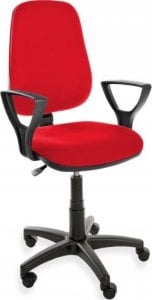 Krzesło biurowe Rosart Krzesło fotel do biurka z kółkami do paneli 1