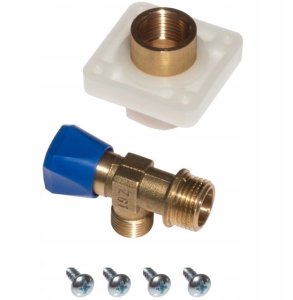 Cersanit Zawór kątowy odcinający z mufą do stelaża podtynkowego CERSANIT/HI-TEC/LINK (K99-0096) 2