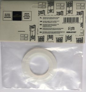 Cersanit Uszczelka do zaworu spustowego silikonowa do stelaża podtynkowego CERSANIT/HI-TEC/LINK (K99-0167) 2