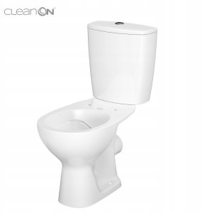 Zestaw kompaktowy WC Cersanit WC kompakt 616 ARTECO 011 NEW CleanOn z deską duroplastową, antybakteryjną, wolnoopadającą z funkcją łatwego wypinania (K667-056) 3