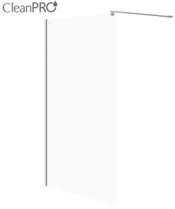 Cersanit (kabiny WALK-IN) Kabina prysznicowa walk-in MILLE - (120x200) chrom (S161-002) 11
