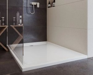 Cersanit (kabiny WALK-IN) Kabina prysznicowa walk-in MILLE - (120x200) chrom (S161-002) 6