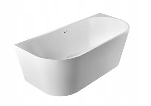 Wanna Cersanit (wanny wolnostojące) Wanna wolnostojąca przyścienna CREA (170x83) (S301-301) 3