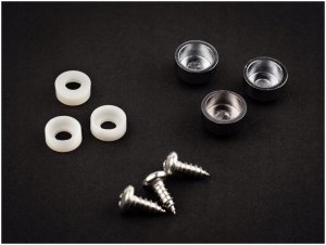 Cersanit (części zamienne - kabiny prysznicowe) ZESTAW PLASTIKOWYCH ZAŚLEPEK I ŚRUB PARAWAN EASY NEW 1 I 2 SKRZYDŁOWEGO (S900-2620) 2