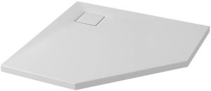 Cersanit (brodziki pięciokątne) SET B545: Brodzik pięciokątny TAKO SLIM 90x4 + Syfon (S601-129) 2