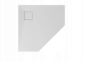 Cersanit (brodziki pięciokątne) SET B544: Brodzik pięciokątny TAKO SLIM 80x4 + Syfon (S601-130) 1