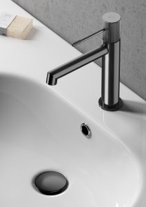 Bateria umywalkowa Cersanit Zen stojąca grafit (S951-598) 2