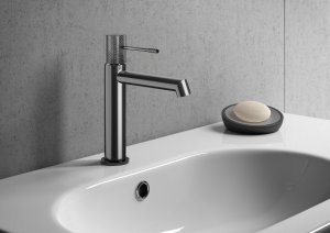 Bateria umywalkowa Cersanit Zen stojąca grafit (S951-598) 3