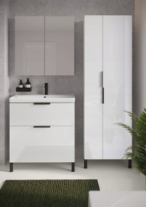 Cersanit (szafki lustrzane) Szafka lustrzana CITY by Cersanit 60 biała DSM (S584-024-DSM) 3