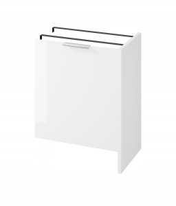 Cersanit (szafki pod pralkę) Szafka na pralkę z drzwiami 65 CITY by Cersanit biała DSM (S584-027-DSM) 2