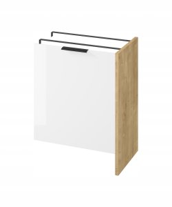 Cersanit (szafki pod pralkę) Szafka na pralkę z drzwiami 65 CITY by Cersanit dąb DSM (S584-037-DSM) 1
