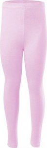 RENNWEAR Legginsy sportowe damskie męskie dziecięce z długą nogawką bawełniane różowy 164 cm / S 1