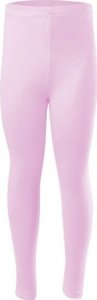 RENNWEAR Legginsy sportowe damskie męskie dziecięce z długą nogawką bawełniane różowy 172 cm / L 1