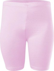 RENNWEAR Legginsy krótkie sportowe damskie męskie dziecięce bawełniane różowy 168 cm / M 1