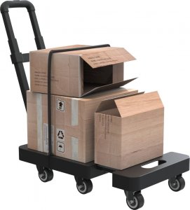 Mozos Składany wózek platformowy towarowy 200 kg WT1 3