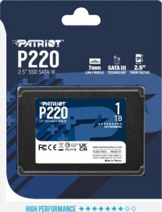 Dysk SSD Patriot P220 1TB 2.5" SATA III (P220S1TB25) 3