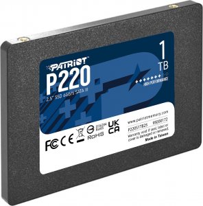 Dysk SSD Patriot P220 1TB 2.5" SATA III (P220S1TB25) 4