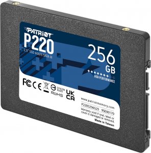 Dysk SSD Patriot P220 256GB 2.5" SATA III (P220S256G25) 2
