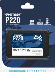 Dysk SSD Patriot P220 256GB 2.5" SATA III (P220S256G25) 3