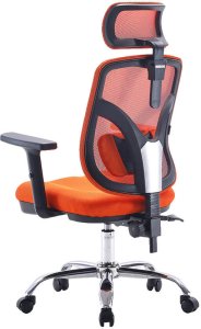 Krzesło biurowe Angel jOkasta Pomarańczowe 4