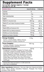 GFuel Suplement na koncentrację i pobudzenie - Bubble Gum 3