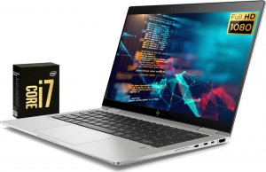 Laptop HP ELITE X360 i7-QUAD 8GEN 16GB 256SSD IPS W10 W11 2