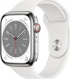 Smartwatch Apple SMARTWATCH SERIES8 41MM/SILVER/WHITE MP6K3 APPLE 1