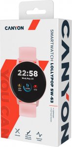 Smartwatch Canyon Lollypop SW-63 Różowy  (CNS-SW63PP) 7