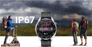 Smartwatch Giewont Smartwatch Giewont GW450-4 Srebrny + Pasek Czarny Silikonowy 15