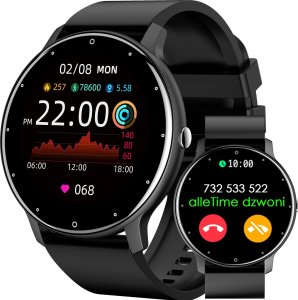 Smartwatch Gravity Asperia GT1-3 Czarny  (GT1-3) 2
