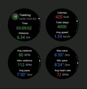 Smartwatch Gravity GT8-3 Zielony  (GT8-3) 10