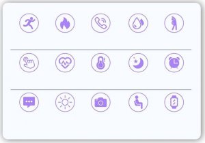 Smartwatch Gravity Smartwatch Damski Gravity GT1-3 8