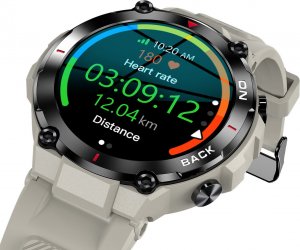 Smartwatch Gravity Hexal-4 Beżowy 3