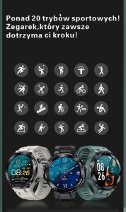 Smartwatch Gravity Smartwatch GT8-2 8