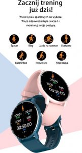 Smartwatch Gravity SMARTWATCH UNISEX GRAVITY GT1-3 - PULSOMETR, WŁASNE TARCZE (sg015c) 6