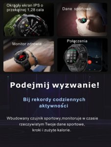 Smartwatch Gravity SMARTWATCH MĘSKI GRAVITY GT7-2 - WYKONYWANIE POŁĄCZEŃ (sg016b) 15