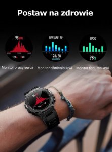 Smartwatch Gravity SMARTWATCH MĘSKI GRAVITY GT7-2 - WYKONYWANIE POŁĄCZEŃ (sg016b) 5