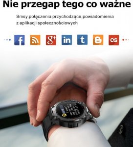 Smartwatch Gravity SMARTWATCH MĘSKI GRAVITY GT7-1 - WYKONYWANIE POŁĄCZEŃ (sg016a) 8