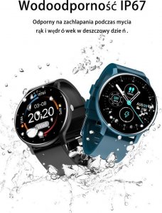 Smartwatch Gravity SMARTWATCH UNISEX GRAVITY GT1-4 - PULSOMETR, WŁASNE TARCZE (sg015d) 2