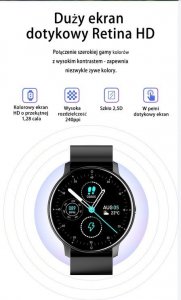 Smartwatch Gravity SMARTWATCH UNISEX GRAVITY GT1-4 - PULSOMETR, WŁASNE TARCZE (sg015d) 10