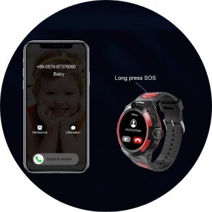 Smartwatch Pacific SMARTWATCH DZIECIĘCY PACIFIC 31-3 KIDS - black/red (sy027c) 7