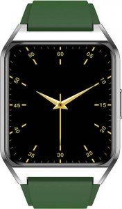 Smartwatch Rubicon SmartWatch Rubicon RNCE89 srebrny zielony BT Call 1