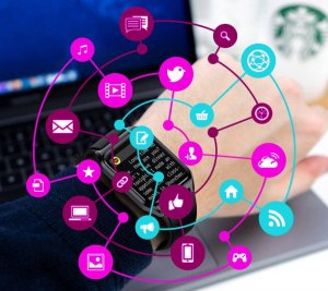 Smartwatch Rubicon E89 Fioletowy 13