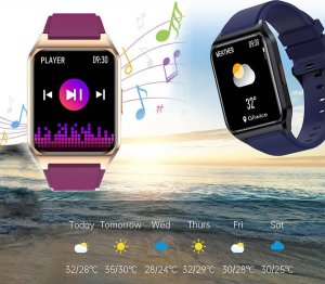 Smartwatch Rubicon E89 Fioletowy 5