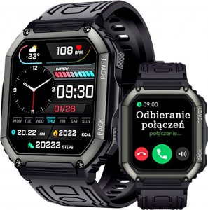 Smartwatch Rubicon E93 Czarny  (RNCE93) 2