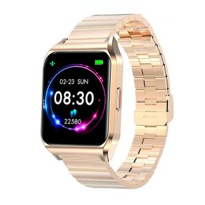 Smartwatch Rubicon E89 Różowe złoto  (RNCE89) 1