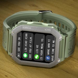 Smartwatch Rubicon SMARTWATCH MĘSKI Rubicon RNCE93 - WYKONYWANIE POŁĄCZEŃ, PULSOMETR (sr037a) 9
